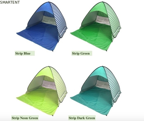 Tienda de campamento para festivales de 190T Revestida de plata poliéster resistente al sol Canopy pop up 165X200X130cm proveedor