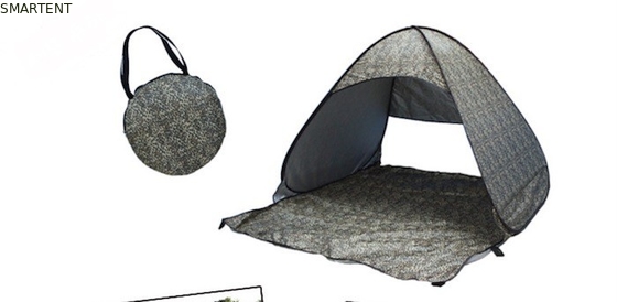 Tienda de campamento para festivales de 190T Revestida de plata poliéster resistente al sol Canopy pop up 165X200X130cm proveedor