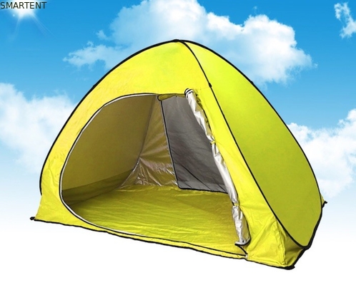 165*200*130cm Tienda de campamento al aire libre para 2 personas azul resistente al agua resistente a los rayos UV 190T refugio emergente proveedor