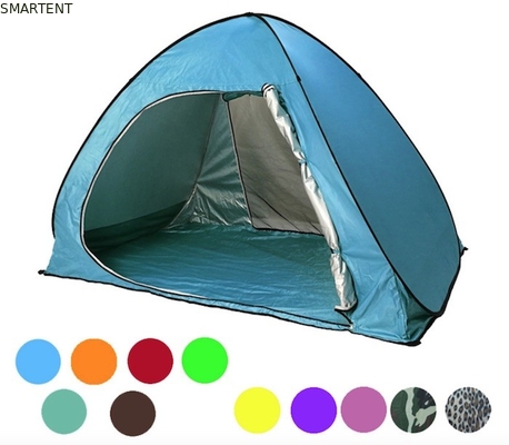 165*200*130cm Tienda de campamento al aire libre para 2 personas azul resistente al agua resistente a los rayos UV 190T refugio emergente proveedor