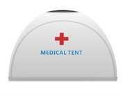 Tienda médica inflable Oxford TPU los 3MX3M Portable White Transparent del aislamiento proveedor