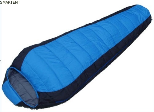 Viajes al aire libre Acampada Resistente al agua Negro 190T Bolso de dormir de montaña de polialgodón 230X80X50cm proveedor