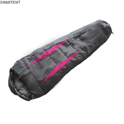 Viajes al aire libre Acampada Resistente al agua Negro 190T Bolso de dormir de montaña de polialgodón 230X80X50cm proveedor