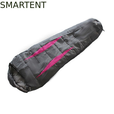 Comprar Viajes al aire libre Acampada Resistente al agua Negro 190T Bolso de dormir de montaña de polialgodón 230X80X50cm Fabricación en línea