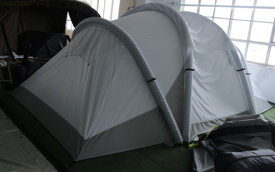 TPU Pollo de aire libre inflables carpas de campamento inflables carpa de cúpula de aire impermeable poliéster recubierto proveedor
