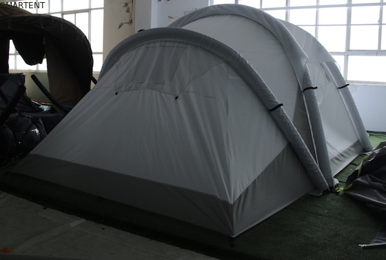 TPU Pollo de aire libre inflables carpas de campamento inflables carpa de cúpula de aire impermeable poliéster recubierto proveedor