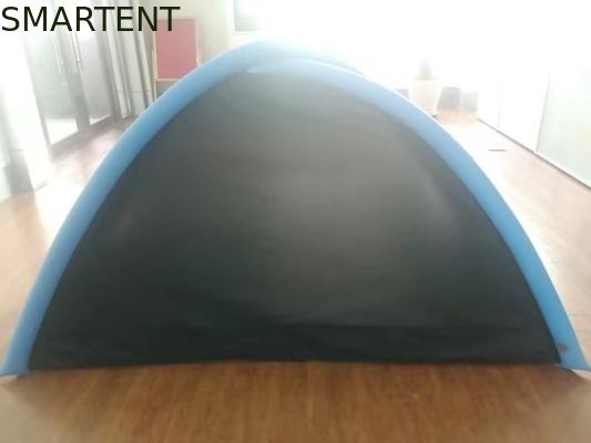 Comprar Tienda inflable portátil de la prenda impermeable de la playa al aire libre inflable negra de las tiendas 190T Fabricación en línea