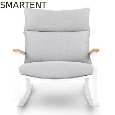 Comprar Mecedora del patio del ocioso los 62X56.5X83cm de Sun de la silla plegable del marco metálico Fabricación en línea