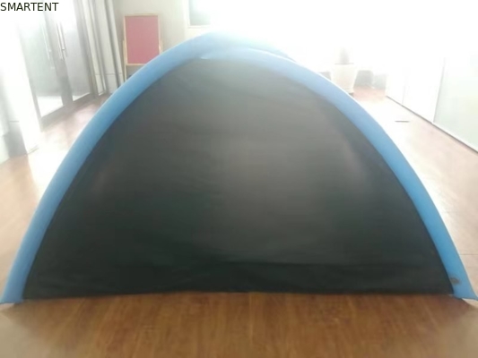 Negro poliéster 190T 2 hombre de playa inflada tienda de campamento de la tienda de playa proveedor