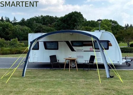 Comprar tienda inflable los 400X250CM PU2000MM del toldo del tejado del coche de 210D Oxford Fabricación en línea