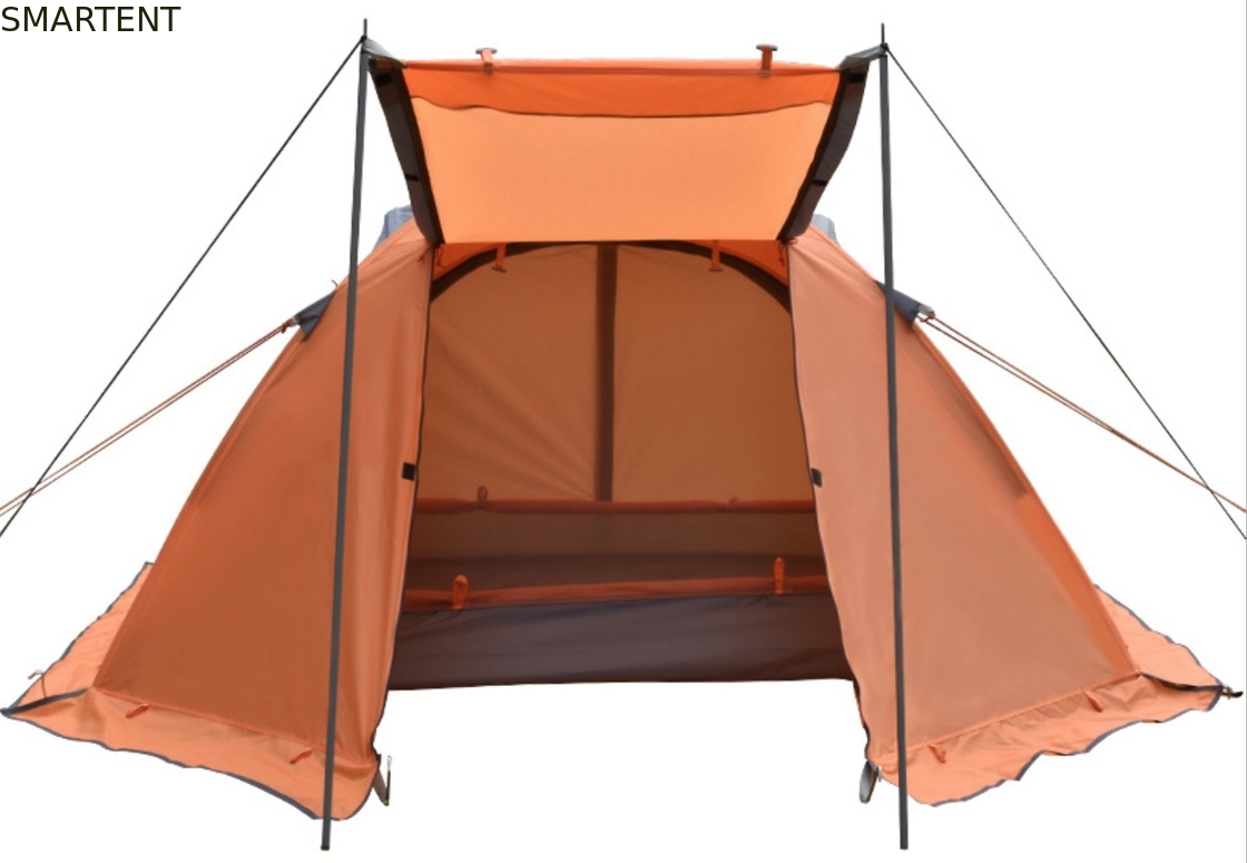 Fácil de montar tiendas de campamento al aire libre 210*180*130CM Naranja 190T Poliéster PU2000MM Tienda de palo de aluminio proveedor