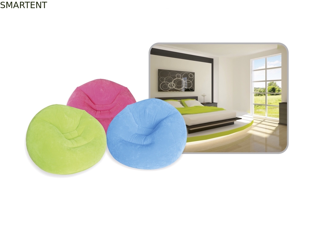 Muebles convenientes reunidos fantásticos del peso ligero acogedor inflable de la silla de la cama de aire proveedor