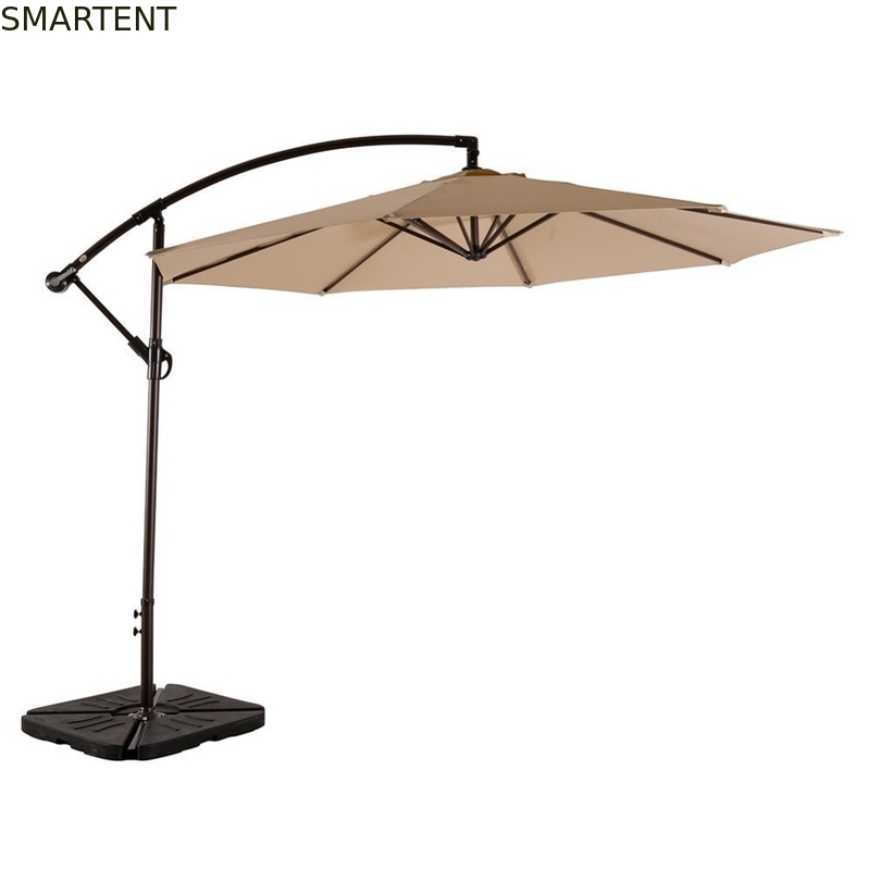 Paraguas doble 3M Cantilever Parasol Manual del patio del restaurante abierto proveedor