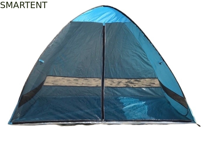 210*120*130CM Poliéster revestido de plata azul para campamento al aire libre proveedor