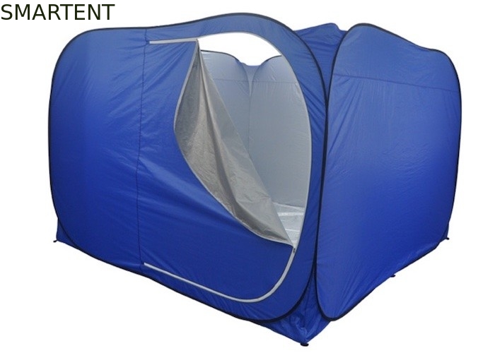 Tiendas de campaña al aire libre 300*300*200CM Abiertas rápidamente Automáticas de plata recubierta 190T Poliéster Azul Tiendas de Relieve Pop Up proveedor