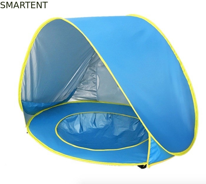 Tiendas de campamento al aire libre impermeables y resistentes a los rayos UV 190T de poliéster recubierto de plata proveedor