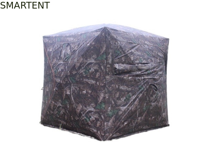 150*150*170CM Cortinas de caza al aire libre con camuflaje plegable de peso ligero 200D de poliéster Oxford proveedor