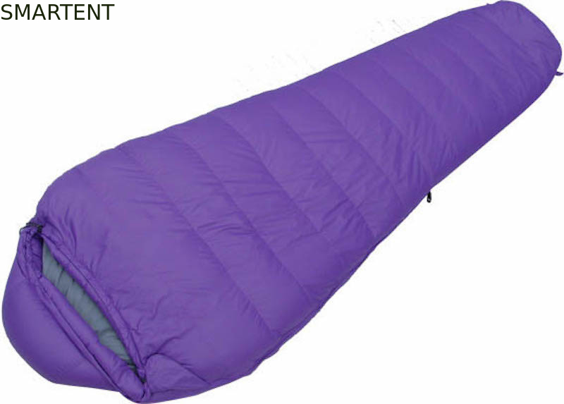 Material de encargo al aire libre de la tela de la pongis del poliéster de los sacos de dormir 320T de la momia de la montaña proveedor