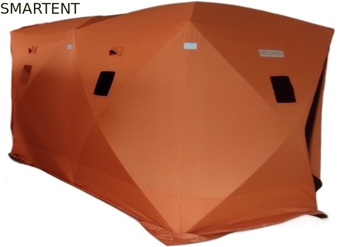 Refugio revestido impermeable del hielo de la PU del 181*360*210CM que caza la tienda para acampar al aire libre proveedor