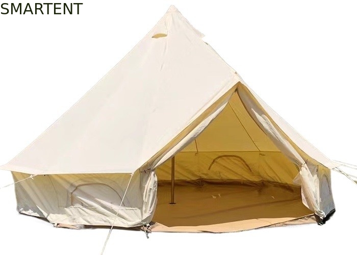 Campamento familiar Campamento con campana de carpa núcleo PU3000mm recubierto 285G de algodón resistente al viento 400*400*250CM proveedor