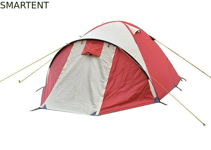 350*210*135CM al aire libre Cuatro Temporada Camper Shelter PU recubierto de doble capa tienda de trekking proveedor