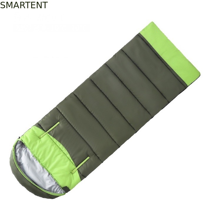 80'*28' Inodoro Verde 1 persona Diseño de sobres de montaña Bolsas de dormir 190T Poliéster proveedor