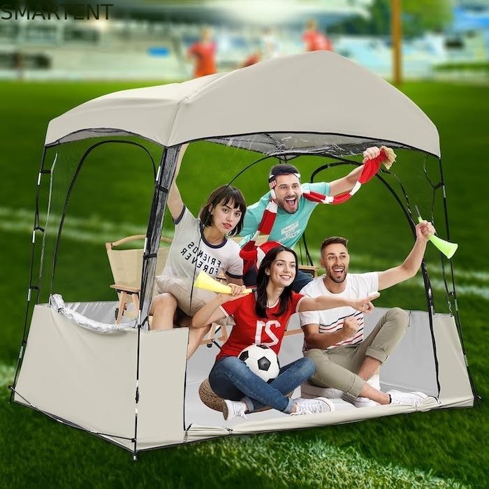 2.41*2.10*1.50M Cuadro de fibra de vidrio fuerte para 6 personas Tiendas deportivas emergentes con protección UV y diseño impermeable proveedor