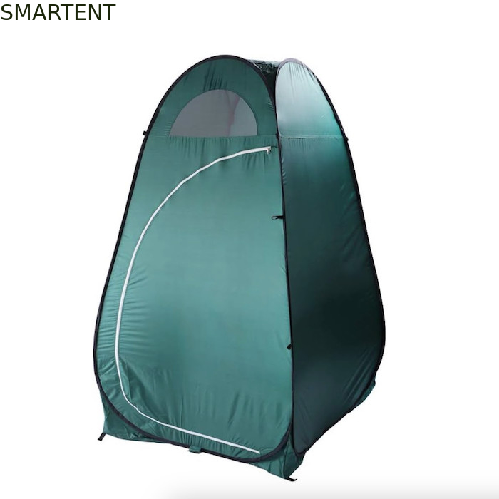 74.5 * 47 * 47 pulgadas de poliéster verde Instant Pop Up tienda de privacidad con cobertura completa para camping playa y eventos al aire libre proveedor