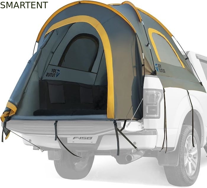 En el exterior 2.17*1.60*1.70M Gris PU2000 Poliéster impermeable 2Person Pickup Camping Tent con palo de fibra de vidrio proveedor