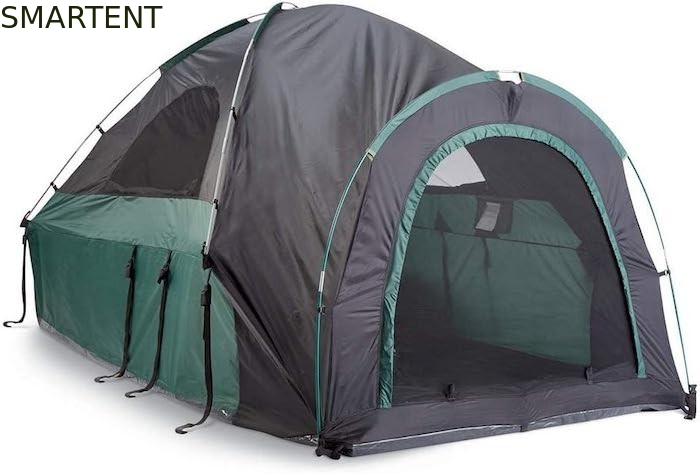 2-persona al aire libre rápida configuración de doble color impermeable de poliéster camioneta de acampada tienda de campaña con postes de fibra de vidrio proveedor
