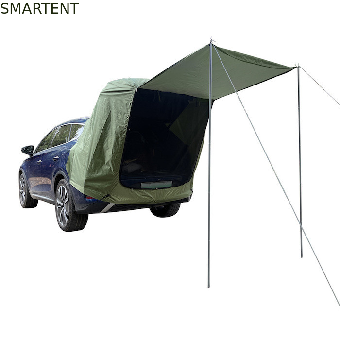 200*120*240CM Ejército Verde Impermeable Revestido de Plata Poliéster 210D SUV tienda de campamento Instalación fácil para 2 personas Protección UV proveedor