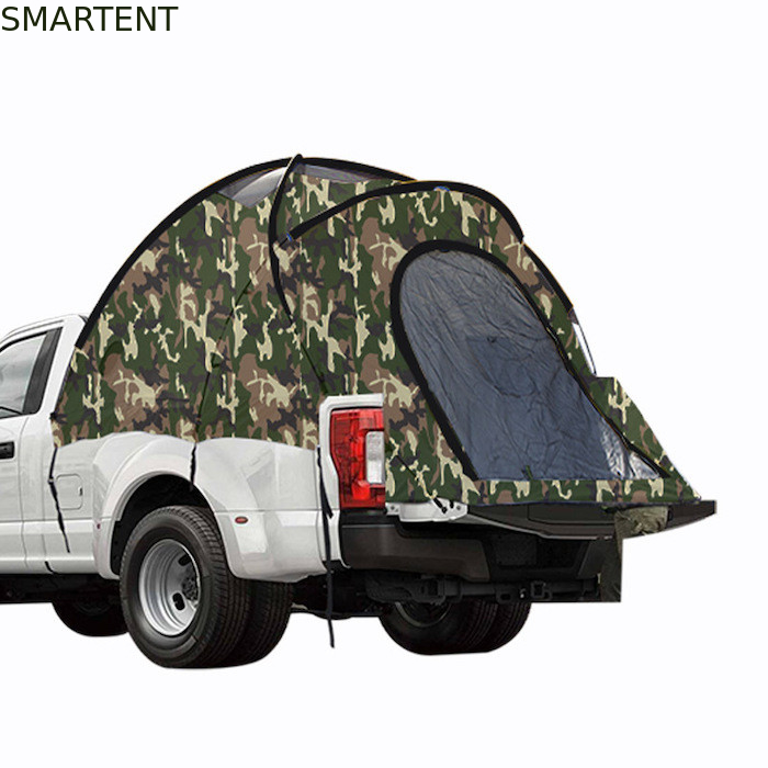 (200+50) * 170*170CM Camuflaje para todo tiempo Poliéster resistente al agua 210D Pop Up Pickup Truck Tienda trasera para acampar al aire libre proveedor