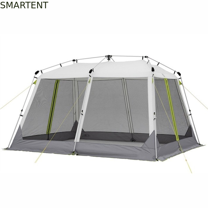350*300*210CM Grey Waterproof Branding Custom Pop Up Camping Tents con plazo de entrega DAP y ventanilla de malla proveedor