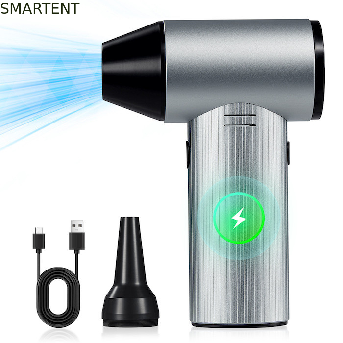 Conveniente para senderismo Esenciales de bolsillo Turbo Fan de mano eléctrico Secador de pelo de alta velocidad Soplador de polvo para el hogar Industrial Violento Ventilador de mano proveedor