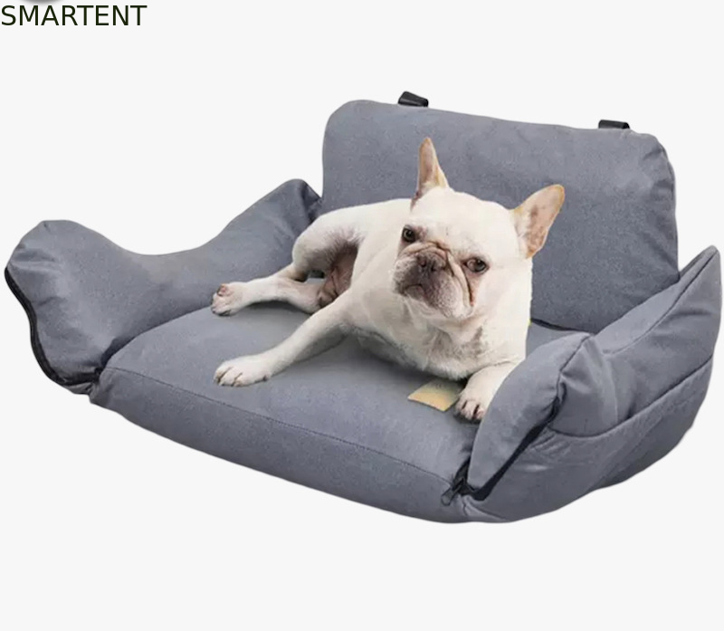 42*49*30CM Cute suministros para mascotas gris Bolso de aire multifuncional para automóviles Nido de mascotas conveniente para viajar Bolso para mascotas de gato y perro proveedor