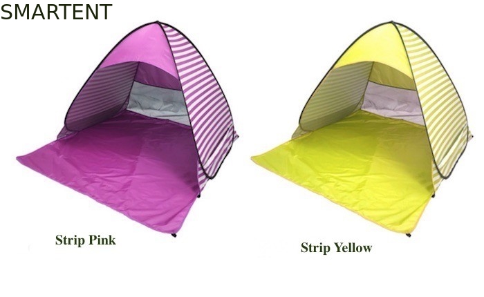 Tiendas de campamento al aire libre duraderas y fáciles de configurar para todas sus necesidades al aire libre Adapta a 2 adultos o 3 niños Protección UV50 Diversos colores disponibles proveedor