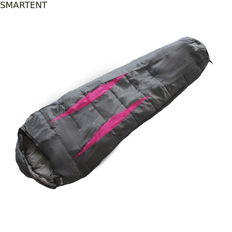 Viajes al aire libre Acampada Resistente al agua Negro 190T Bolso de dormir de montaña de polialgodón 230X80X50cm proveedor