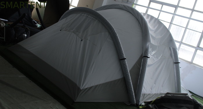 TPU Pollo de aire libre inflables carpas de campamento inflables carpa de cúpula de aire impermeable poliéster recubierto proveedor