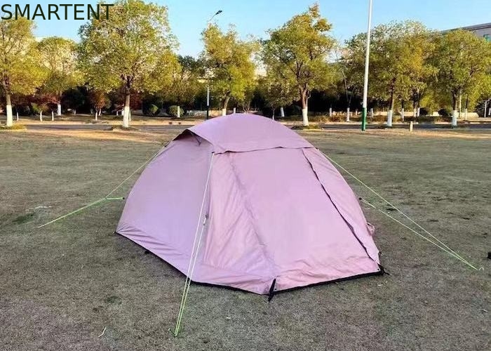 Campiñismo rosa carpa de palo inflable PU3000mm carpa de campamento inflable 3 personas proveedor
